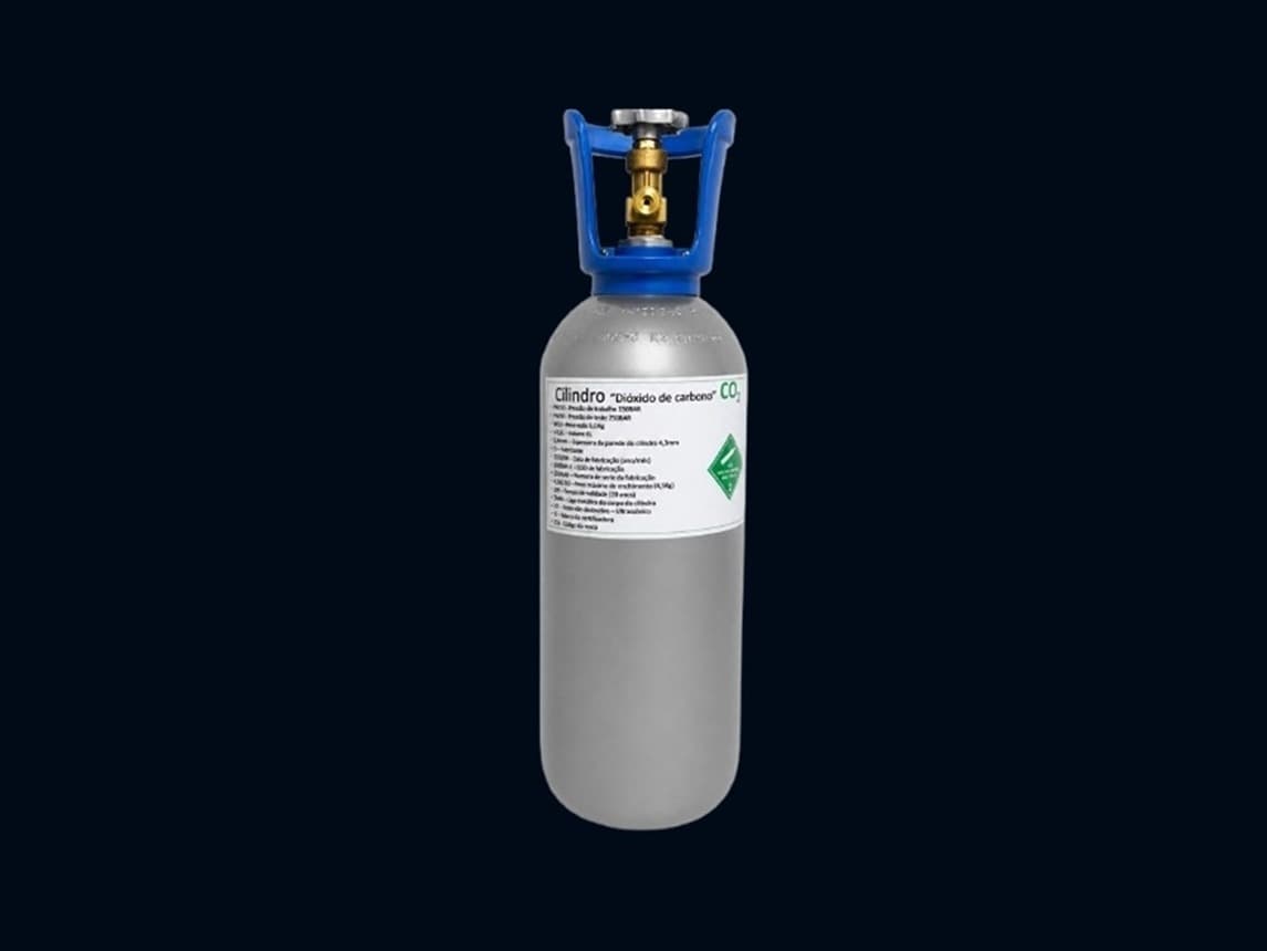 Cilindro CO2 6 kg (18 cm)
